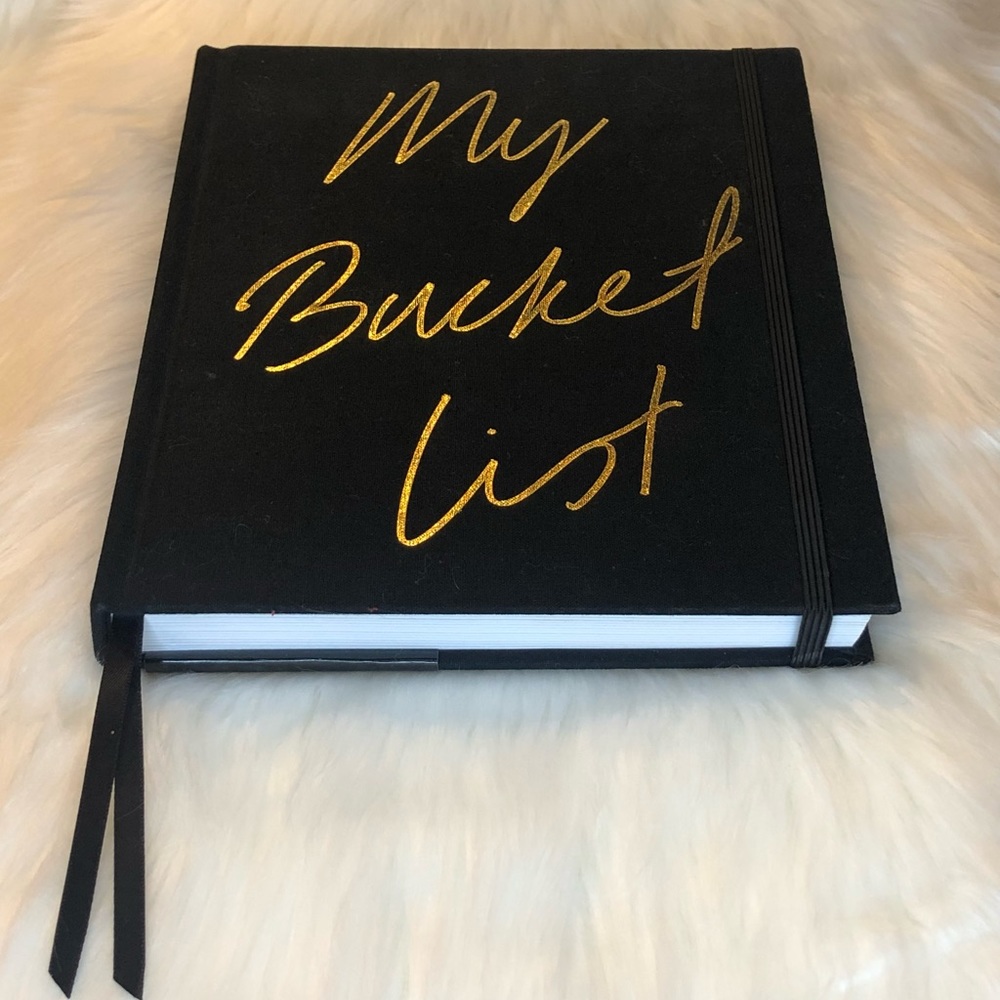 NWT Anthropologie My Bucket List Book